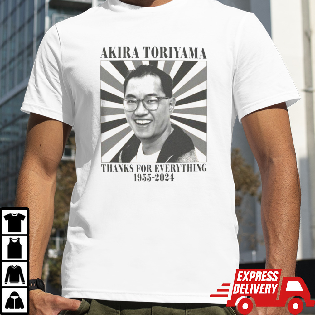 Akira Toriyama thanks for everything 1955-2024 Shirt