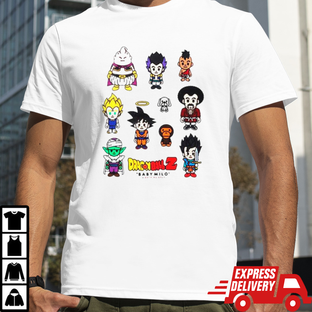 Bape x Dragon Ball Z Baby Milo shirt