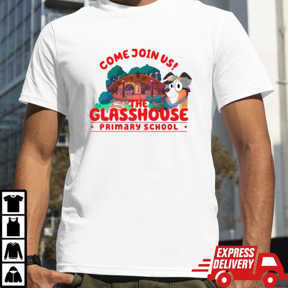 Come join us the glasshouse primary school shirt