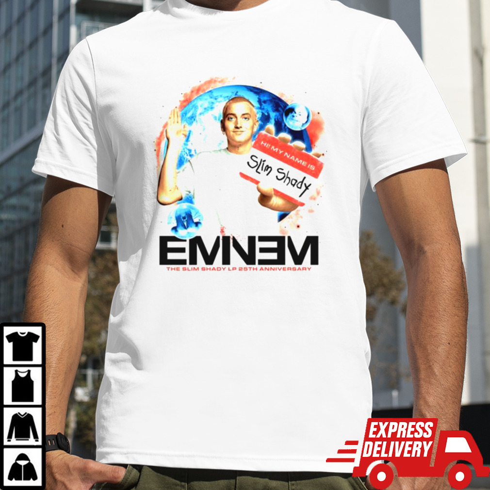 Eminem Merch Store Slim Shady Eminem Sslp25 Name Tag Attractive T Shirt