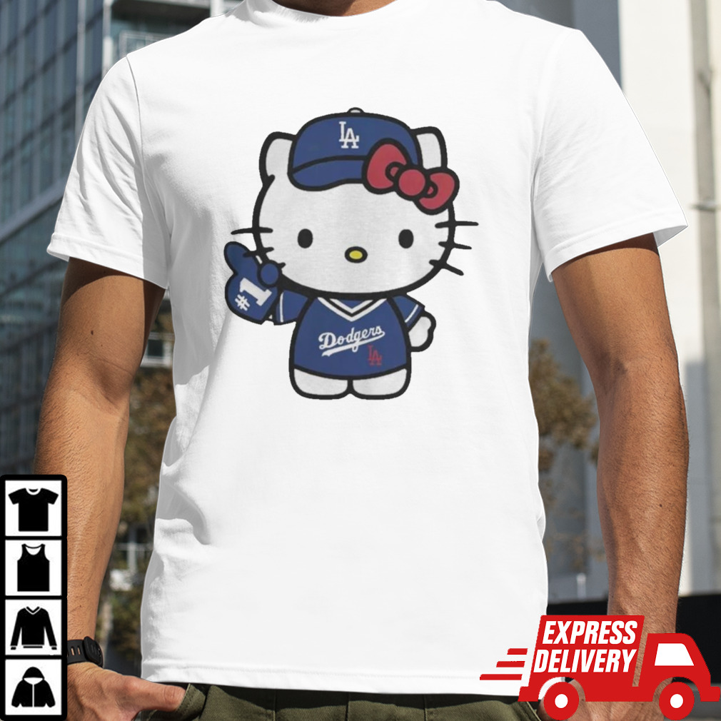 Hello Kitty Dodgers T-Shirt