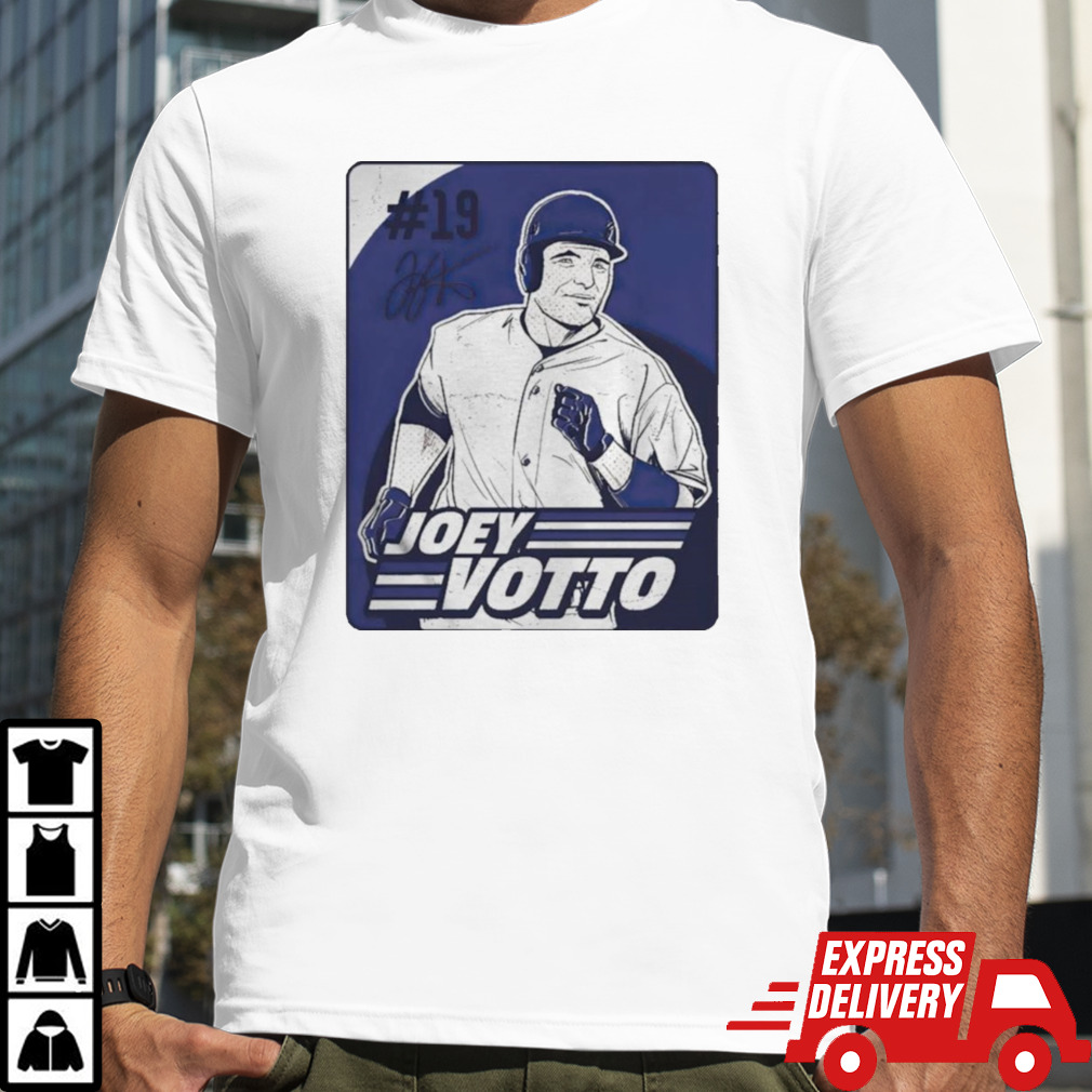 Joey Votto Toronto Baseball Card Vintage signature T-Shirt