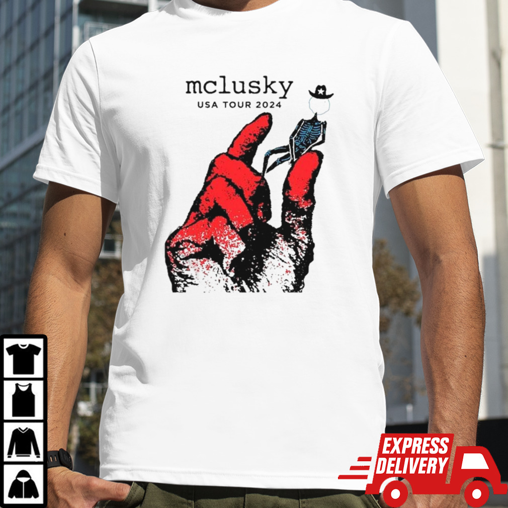 Mclusky Usa Music Tour 2024 T-shirt