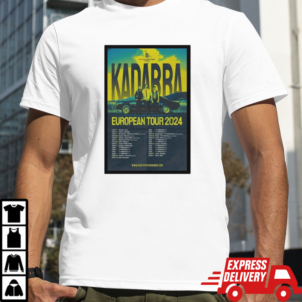 Poster Kadabra Tour European 2024 T Shirt