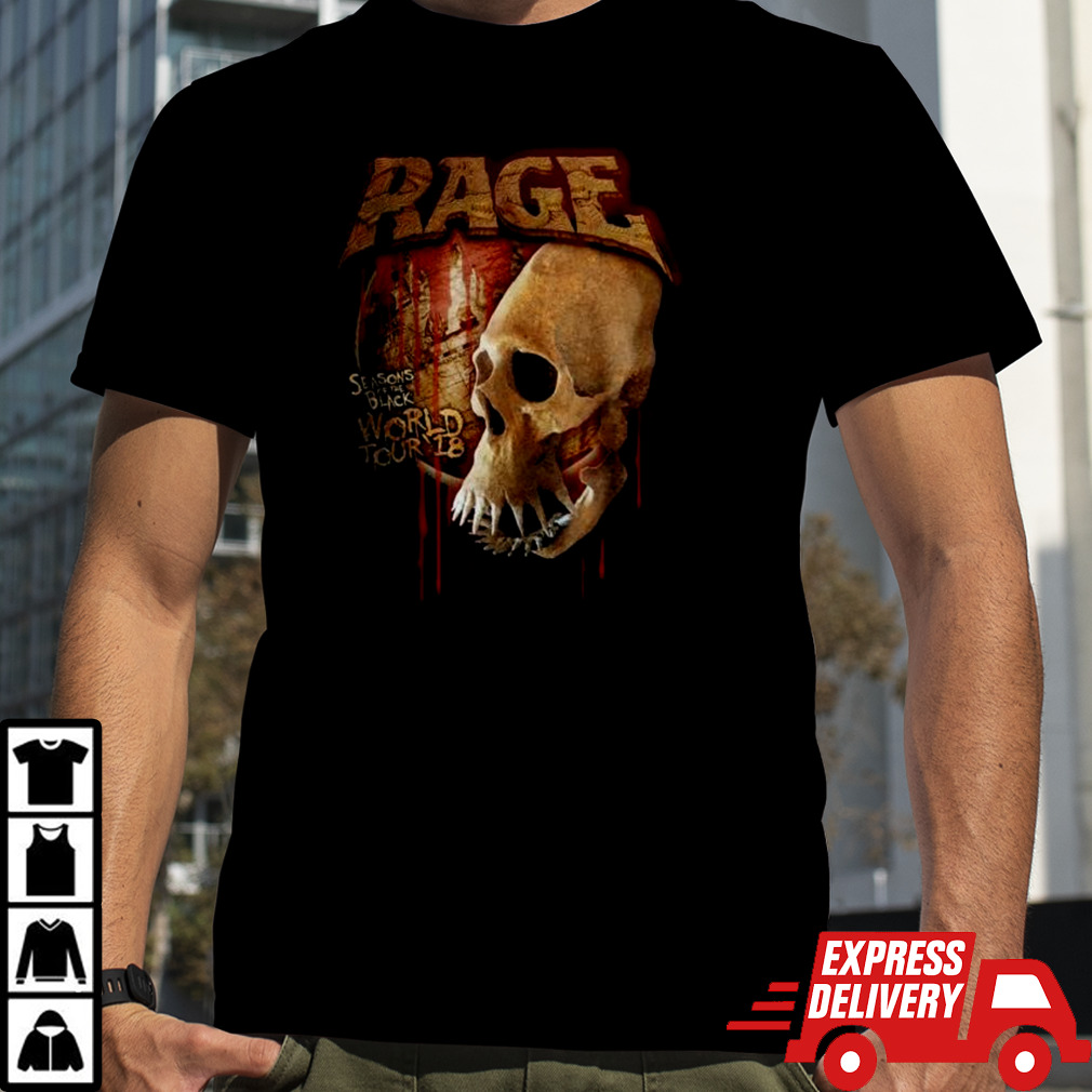 Rage Seasons Of The Black World Tour T-shirt