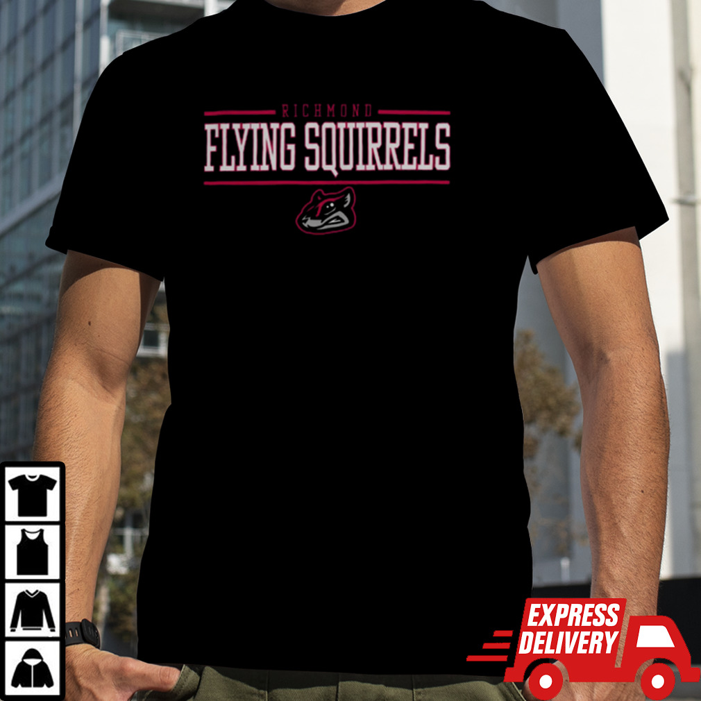 Richmond Flying Squirrels Nutzy Head Shirt