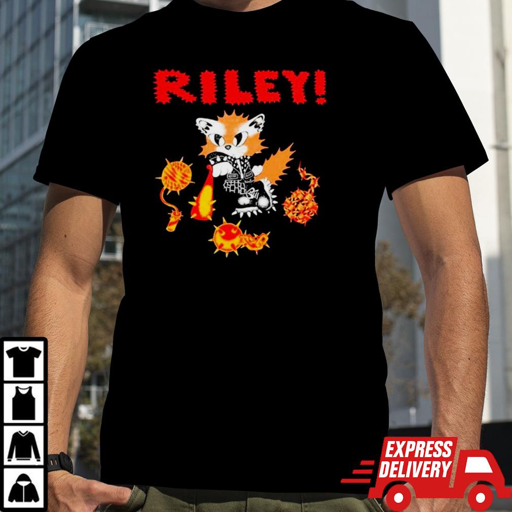 Riley punk cat shirt