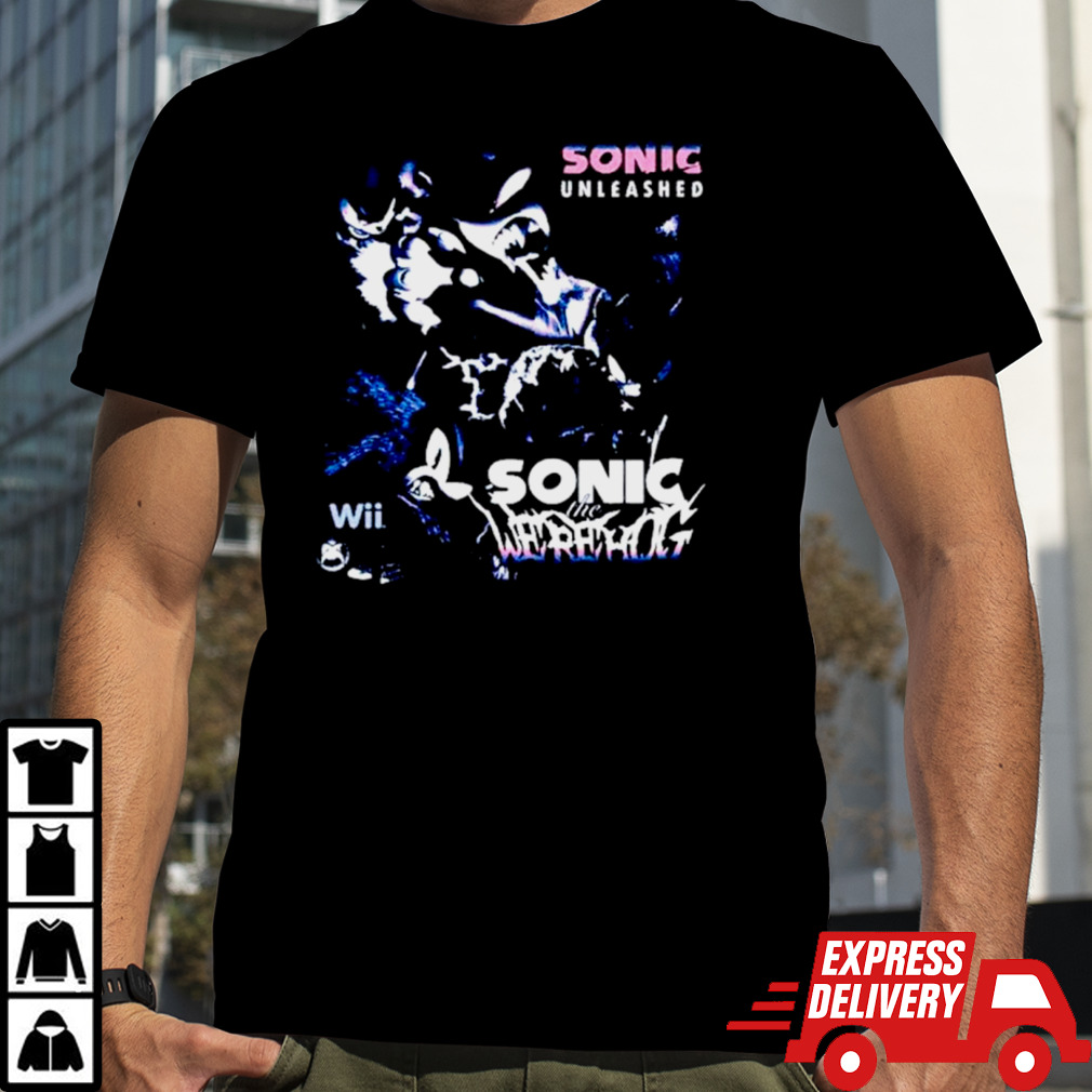 Sonic unleashed sonic the werehog shirt