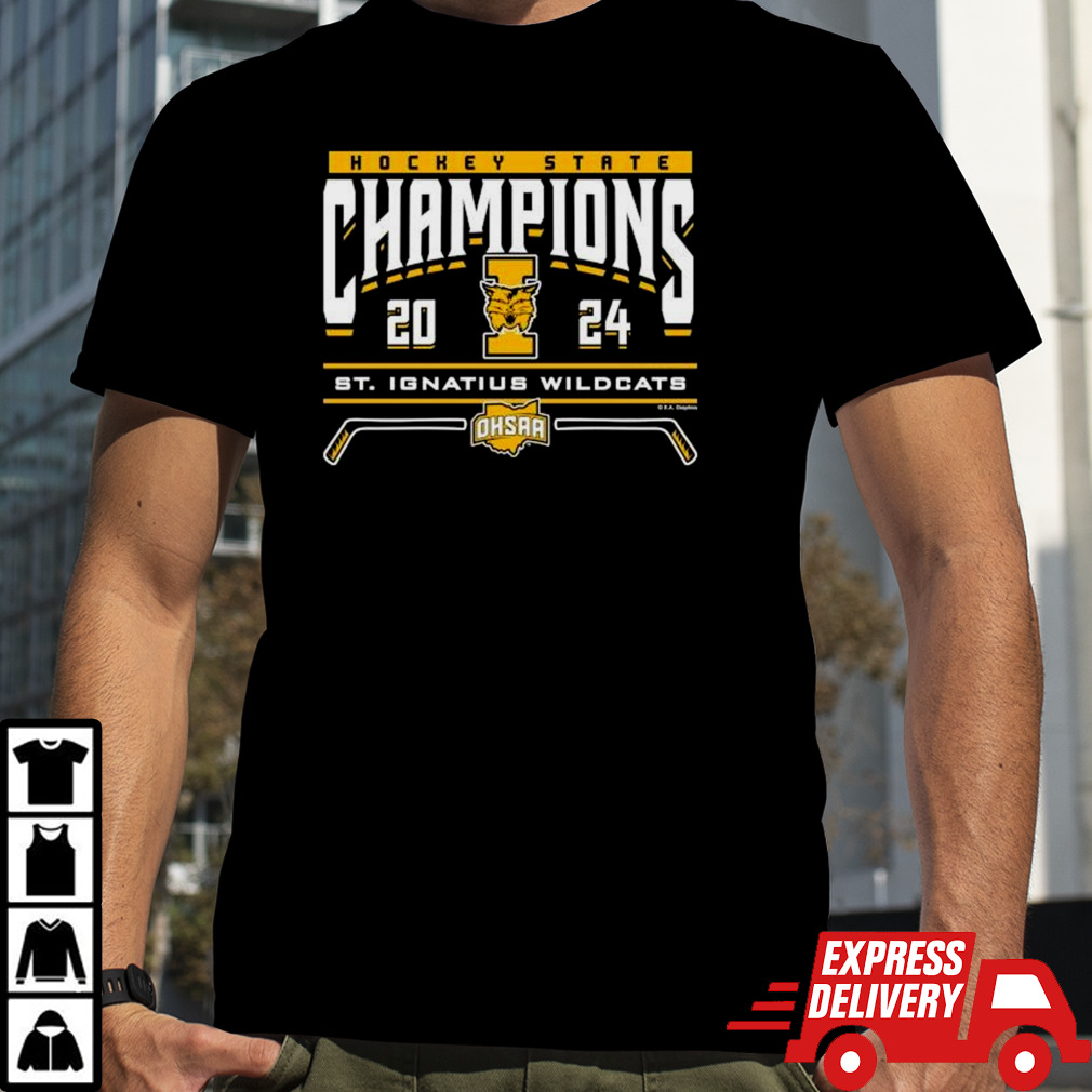 St. Ignatius Wildcats 2024 OHSAA Hockey State Champions Shirt