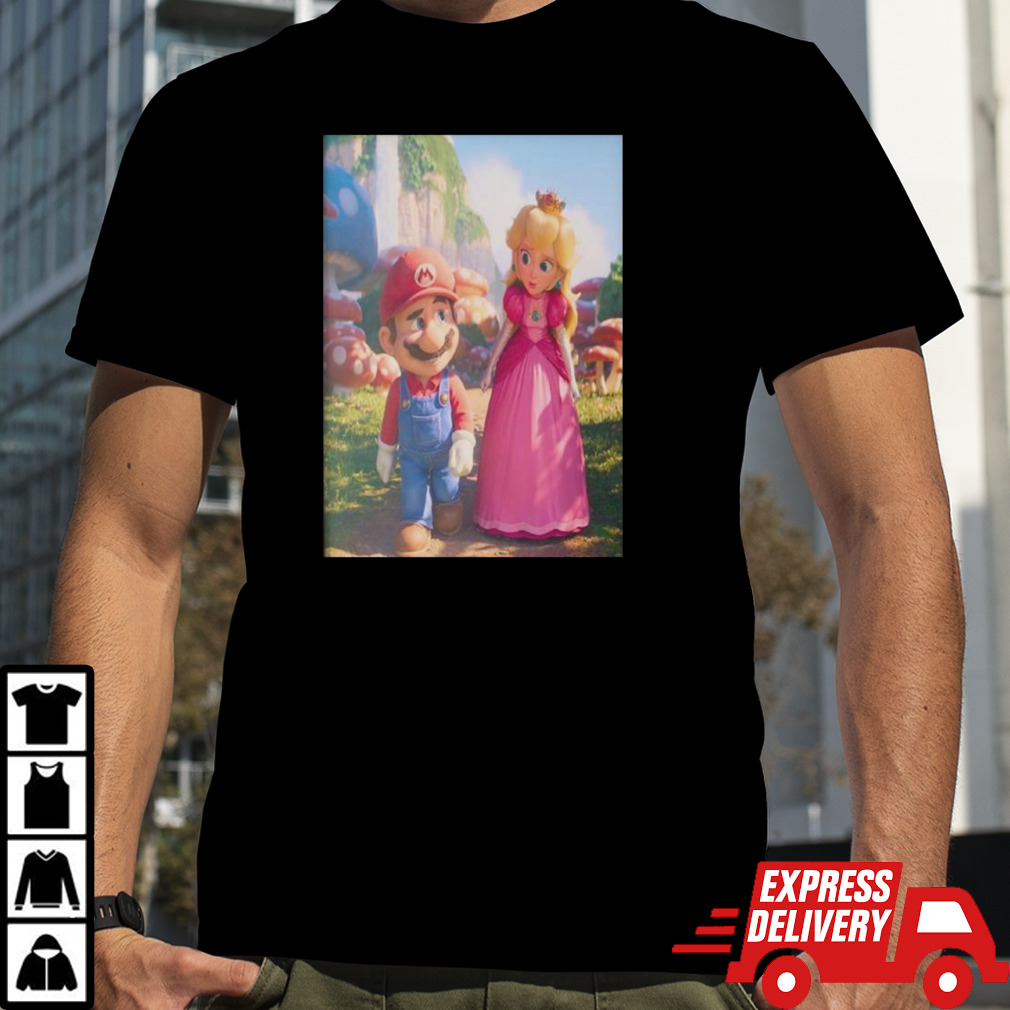 Super Mario Bros Movie Is In The Works In Theaters On April 3 2026 T-shirt