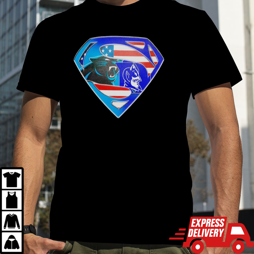 Carolina panthers superman shirt hotsell