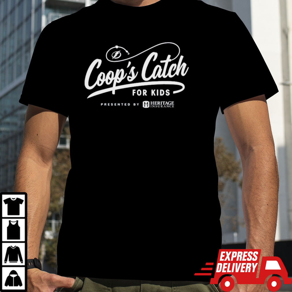 Tampa Bay Lightning Coop’s catch for kid shirt