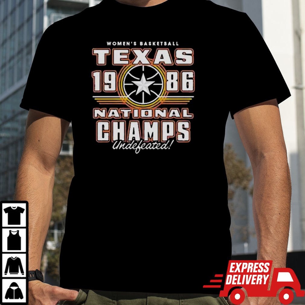 Texas Women’s Basketball 1986 National Champs Shirt