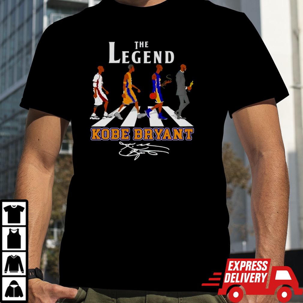 The Legend Kobe Bryant Abbey Road 2024 Signature Shirt