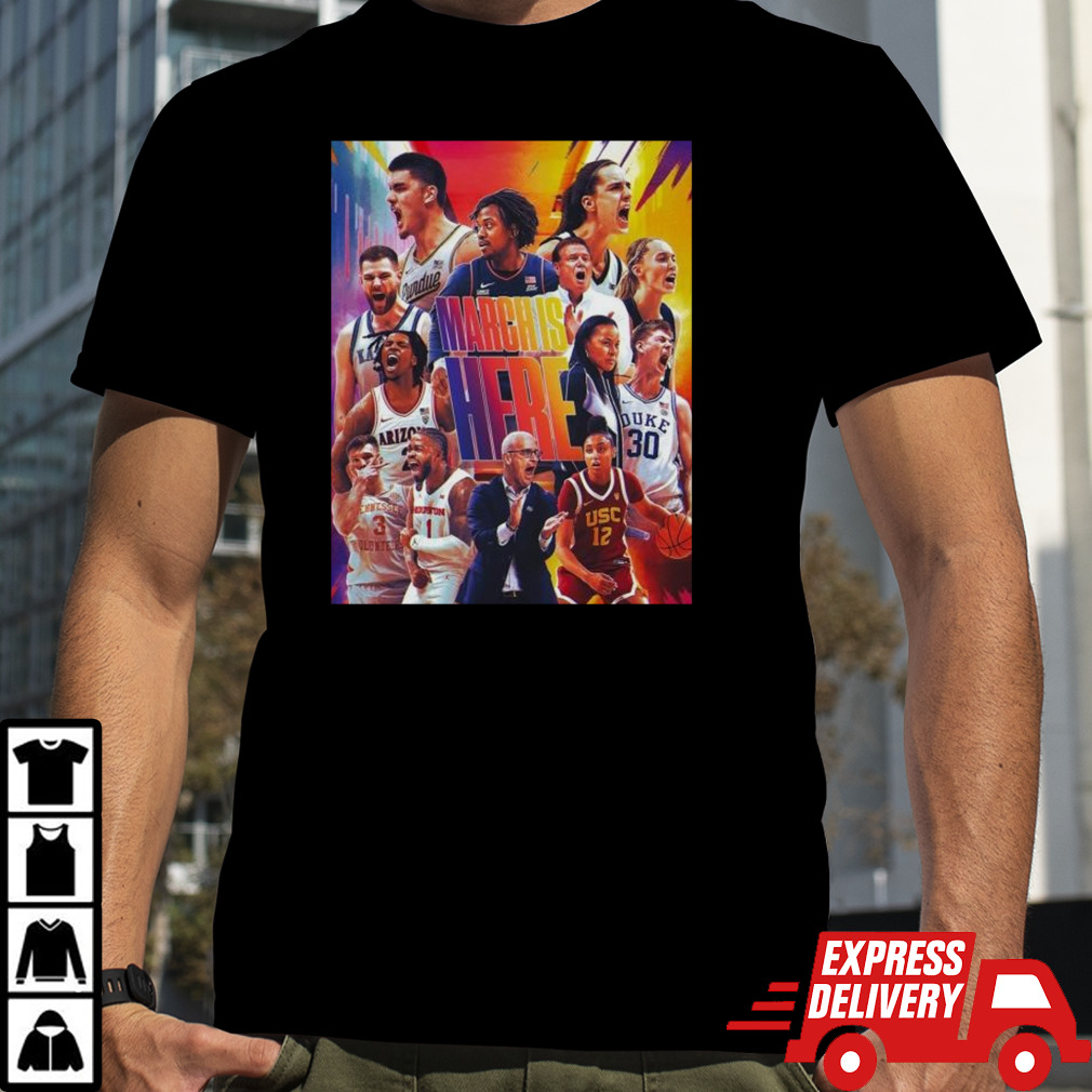 The Month We Have All Been Waiting For Is Here The March Madness T-shirt