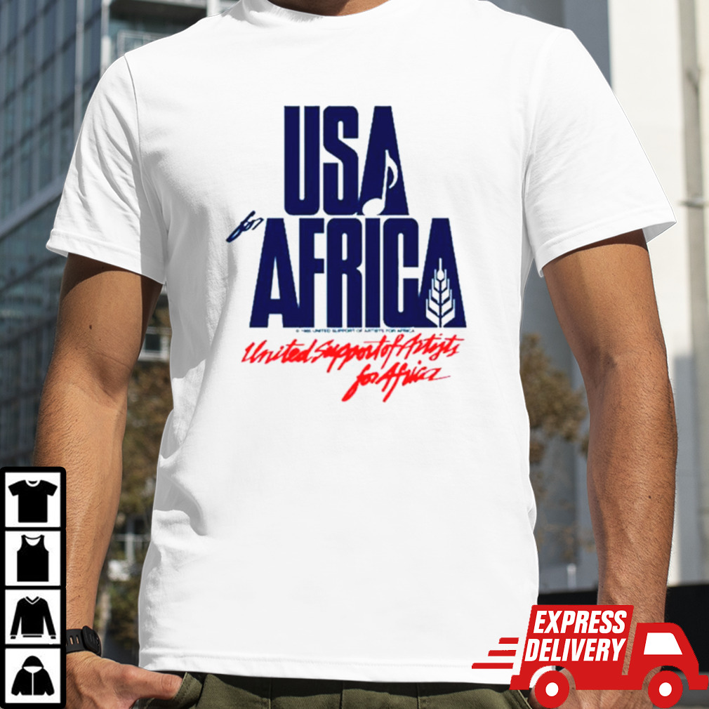 USA for Africa shirt