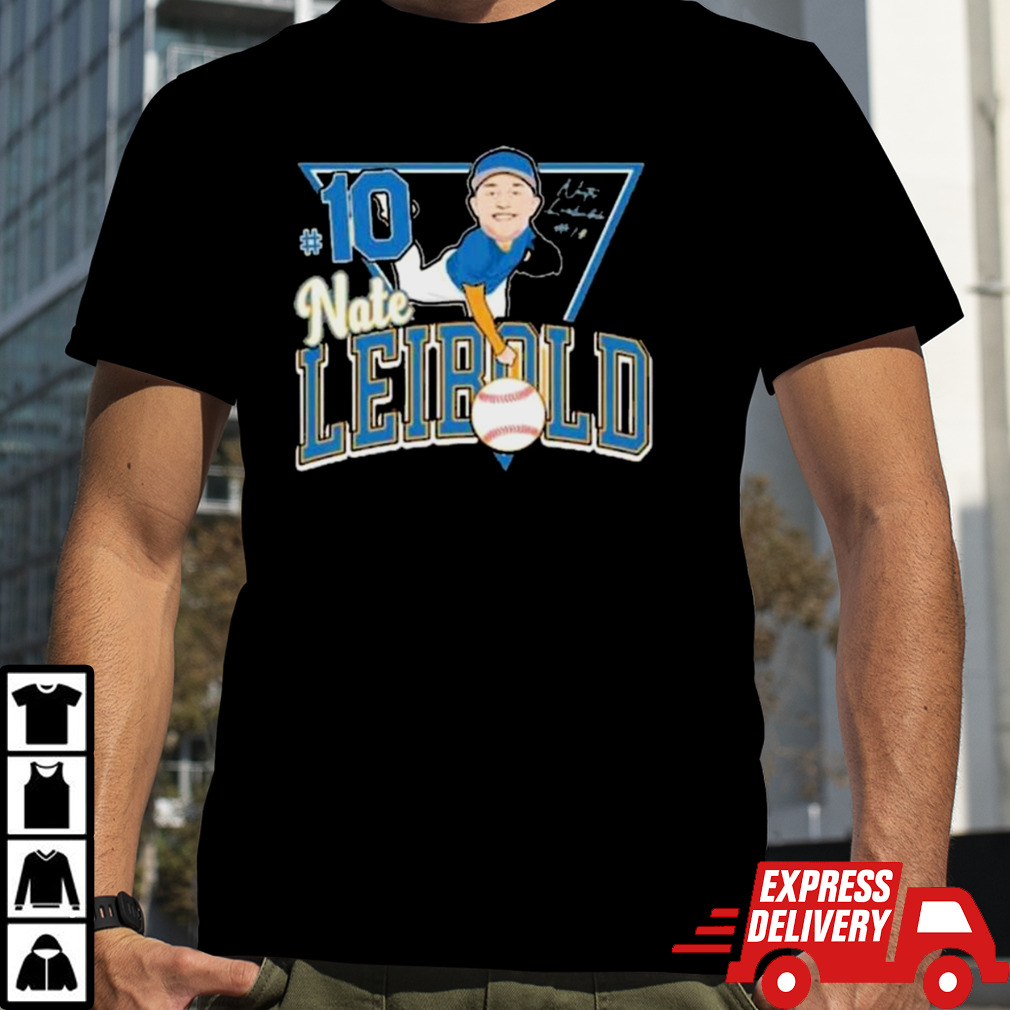 Ucla Pitcher Nate Leibold Signature T-Shirt