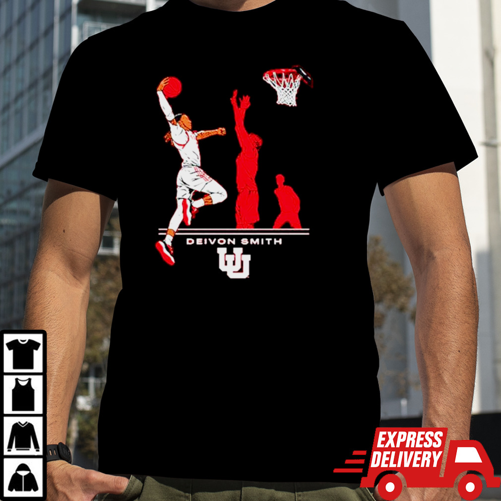 Utah basketball Deivon Smith Superstar Pose shirt