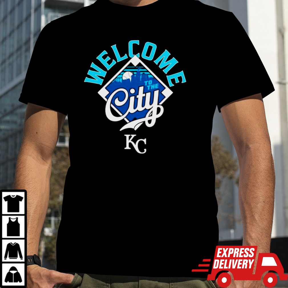 Welcome to The City Kansas City Royals baseball shirt