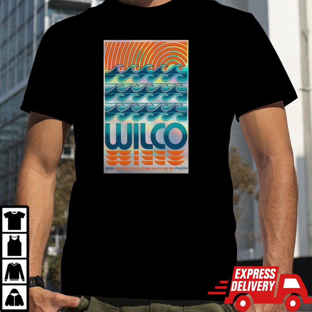 Wilco Tour Japan March 6-8, 2024 T-shirt