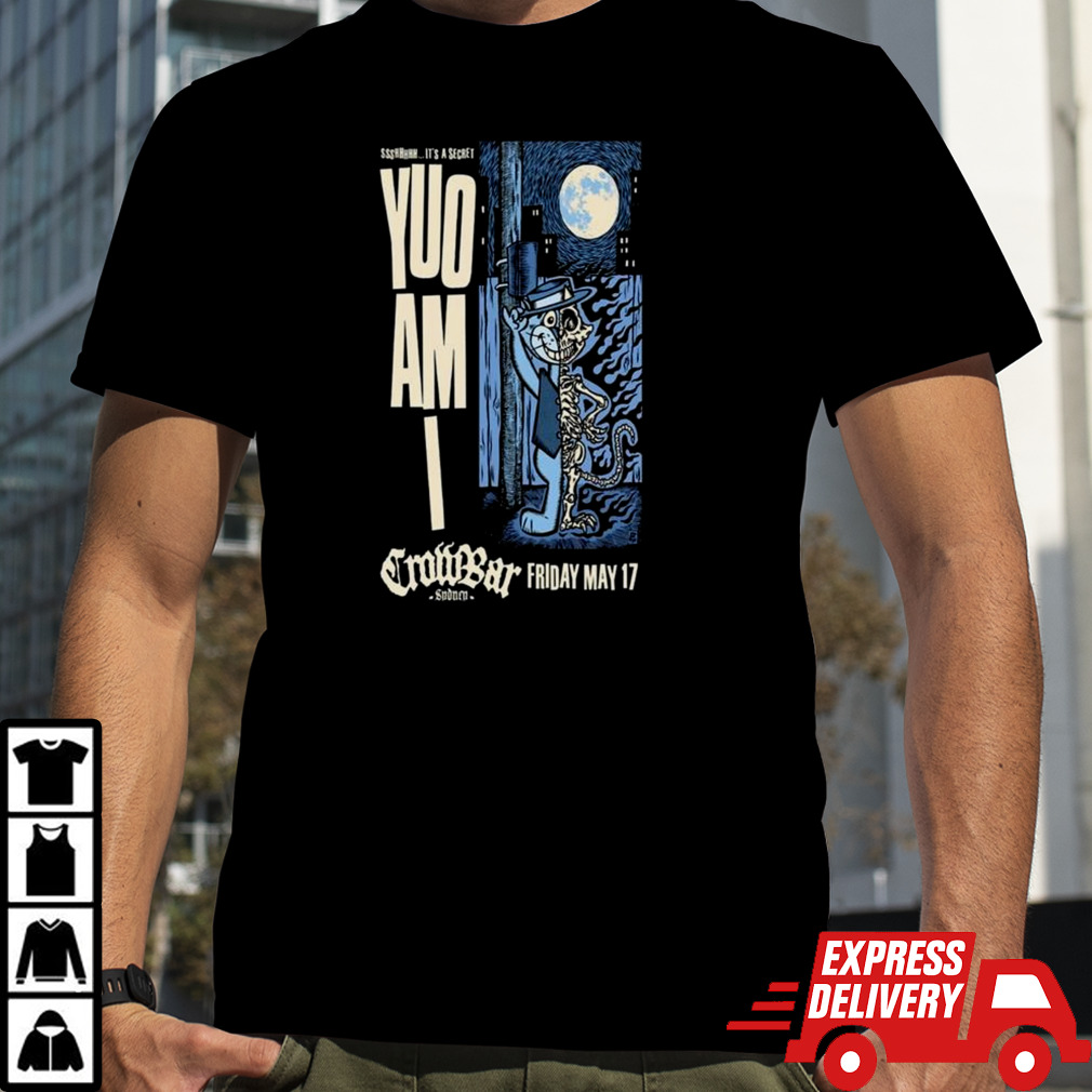 You Am I Friday May 17, 2024 Crowbar In Sydney Aus T-shirt