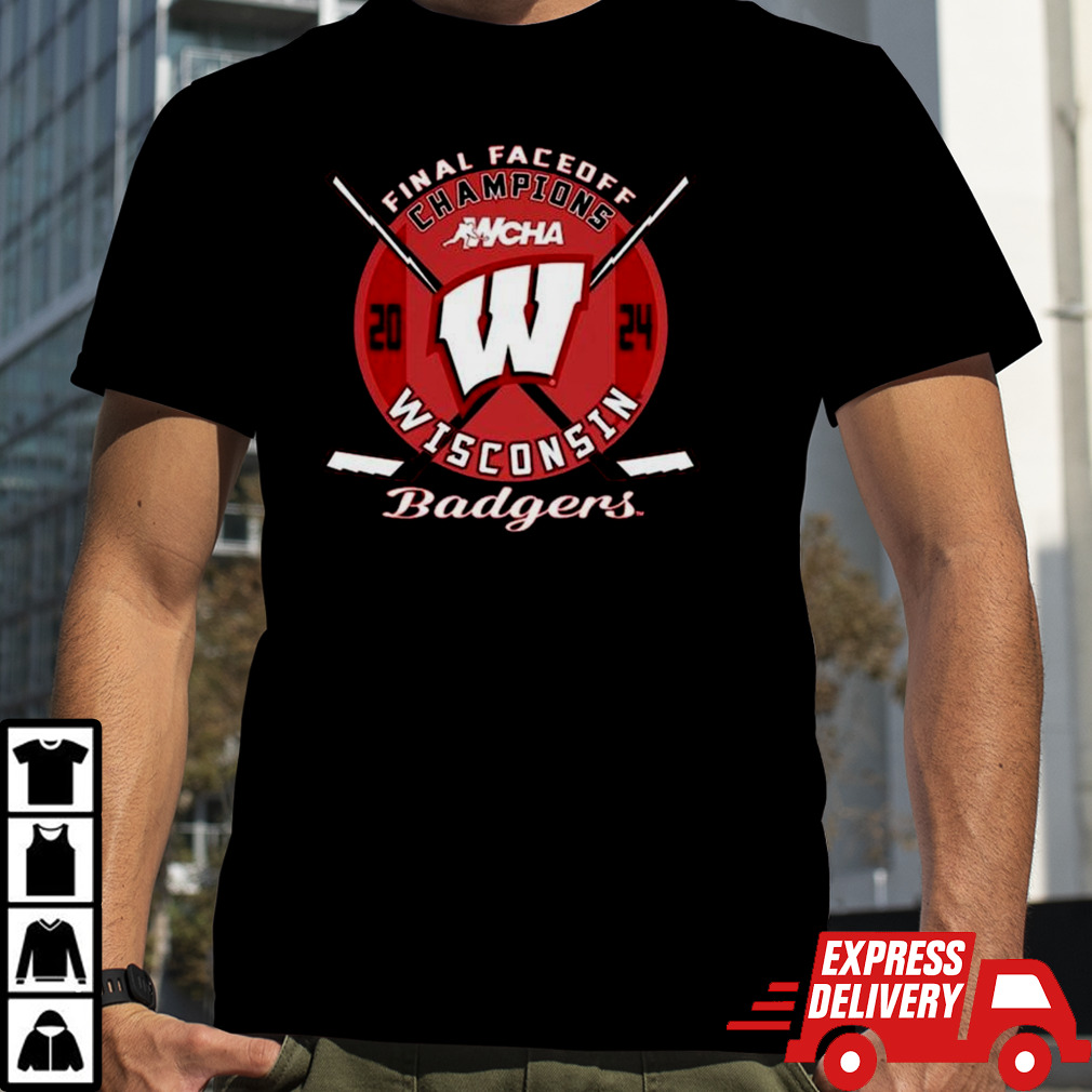 2024 WCHA Women’s Hockey Wisconsin Badgers Conference Tournament Champions Shirt