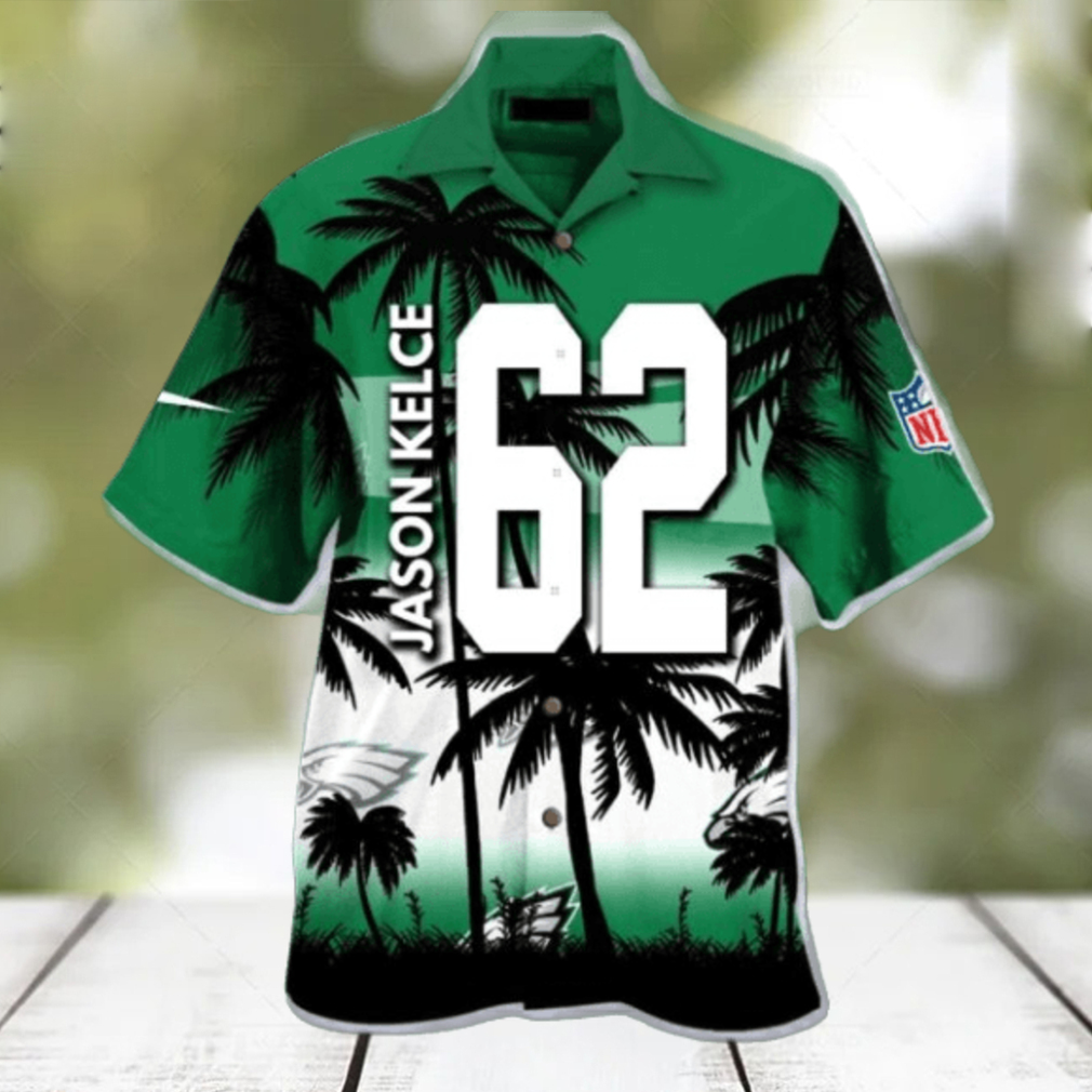 A Legendary Career Jason Kelce Philadelphia Eagles Hawaiian Shirt