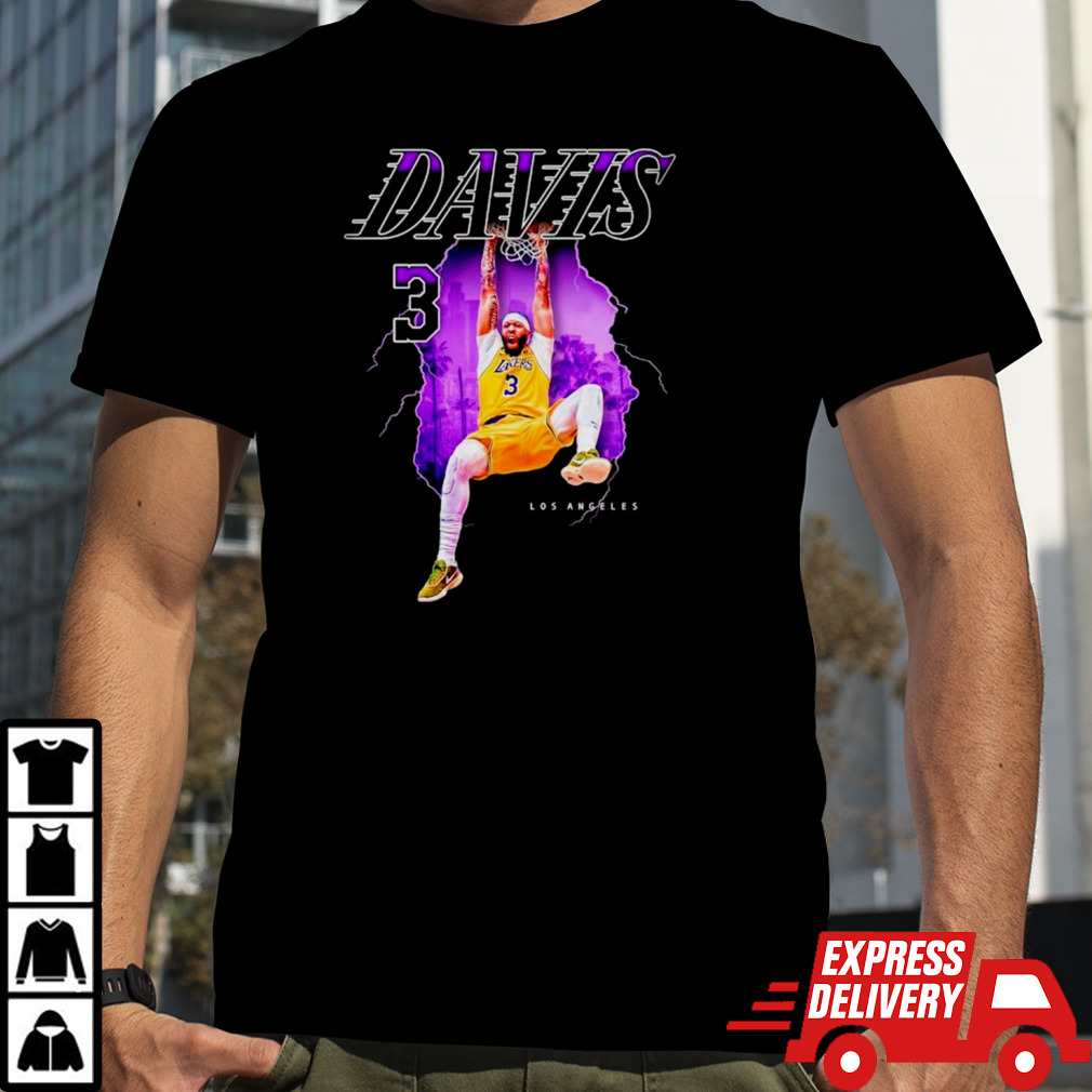 Anthony Davis Los Angeles Lakers basketball shirt