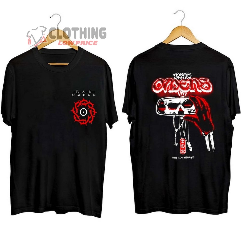 Bad Omen Are You Ready Merch, Bad Omen 2024 Concert Shirt, Vinatge Bad Omen Rock Band T-Shirt