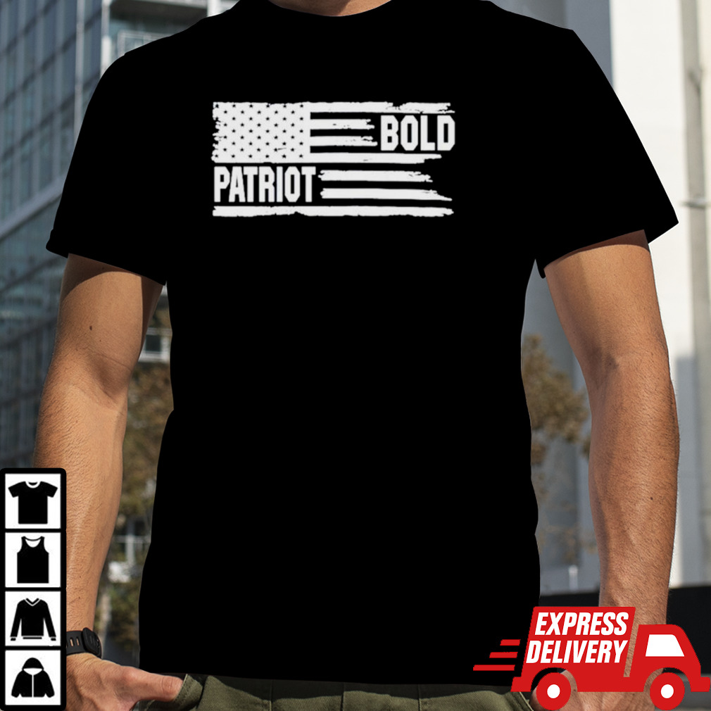 Bold patriot American flag shirt