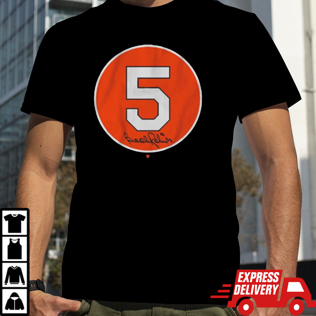 Brooks Robinson 5 Number Circle T-shirt