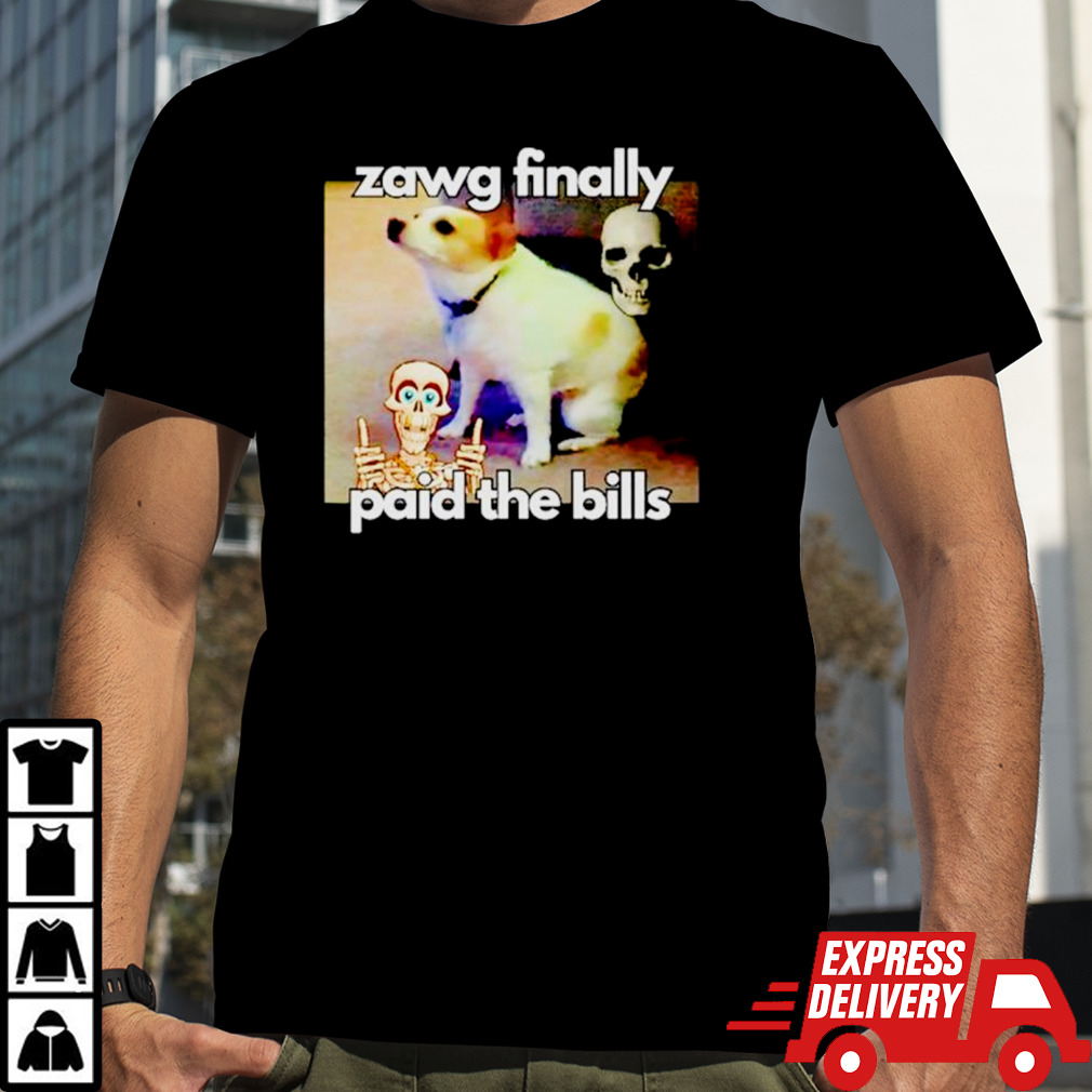 Dog zawg finally paid the Bills shirt