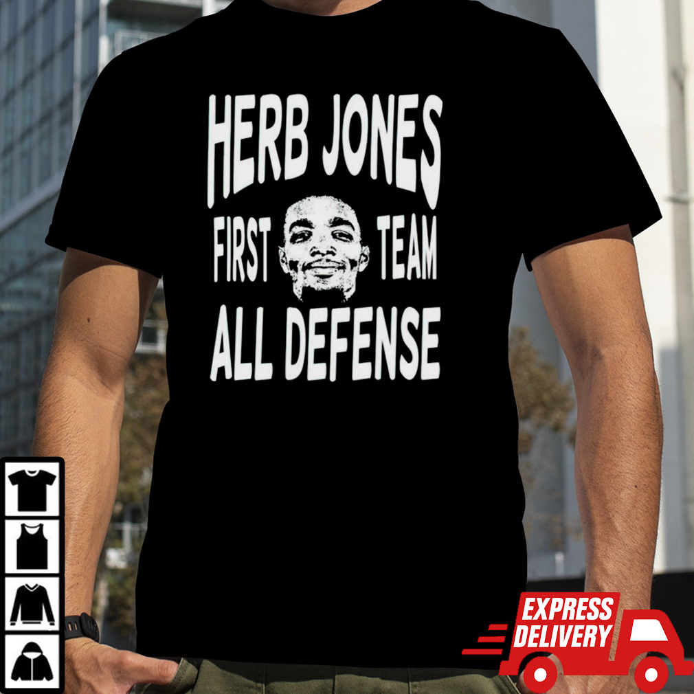 Herb Jones first team all defense shirt