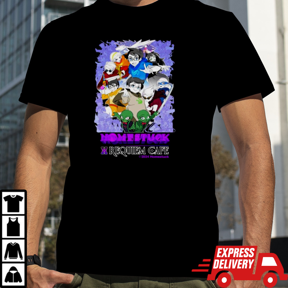 Homestuck Requiem Cafe 2024 T-shirt