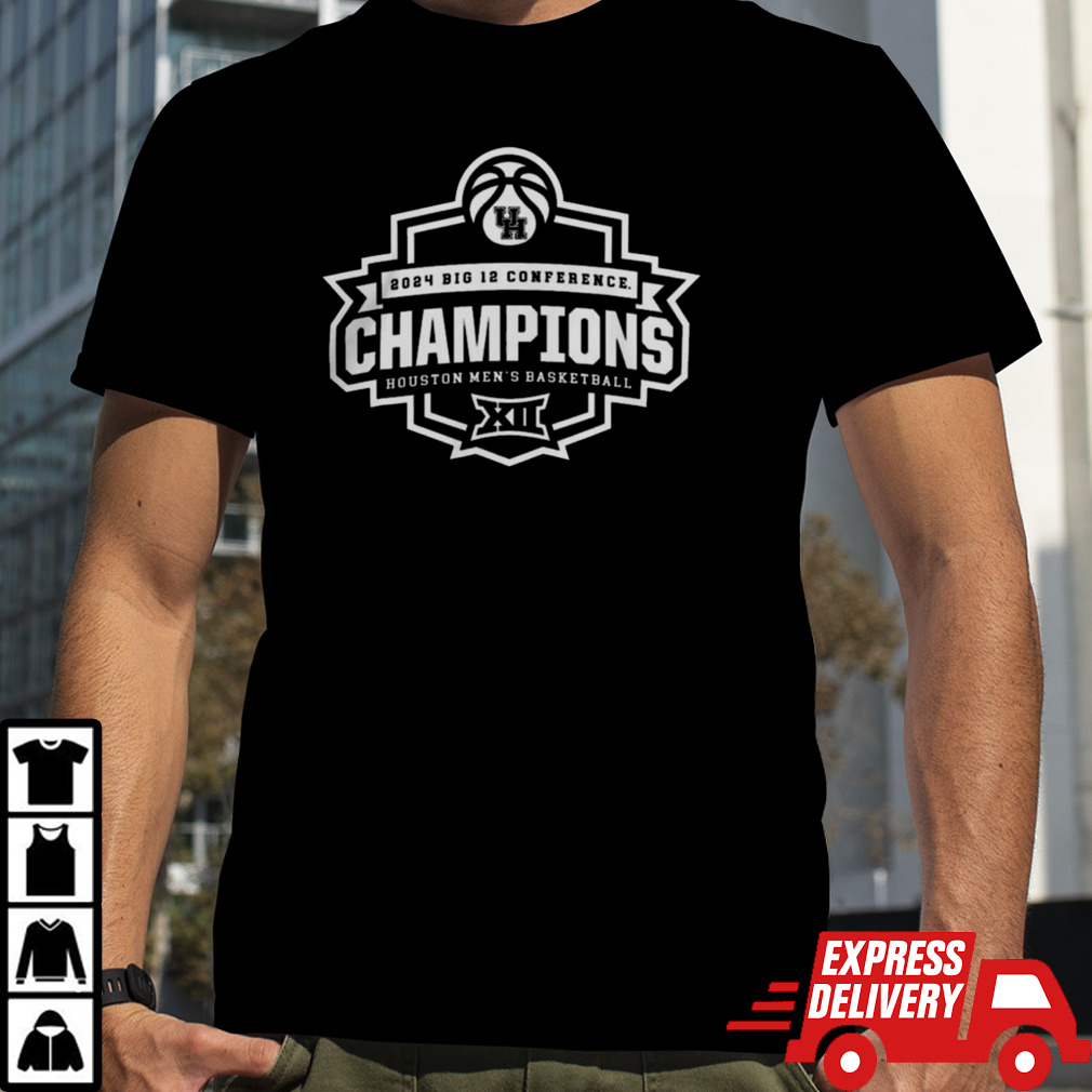 Houston 2024 Big 12 Men’s Basketball Conference Champs T-Shirt