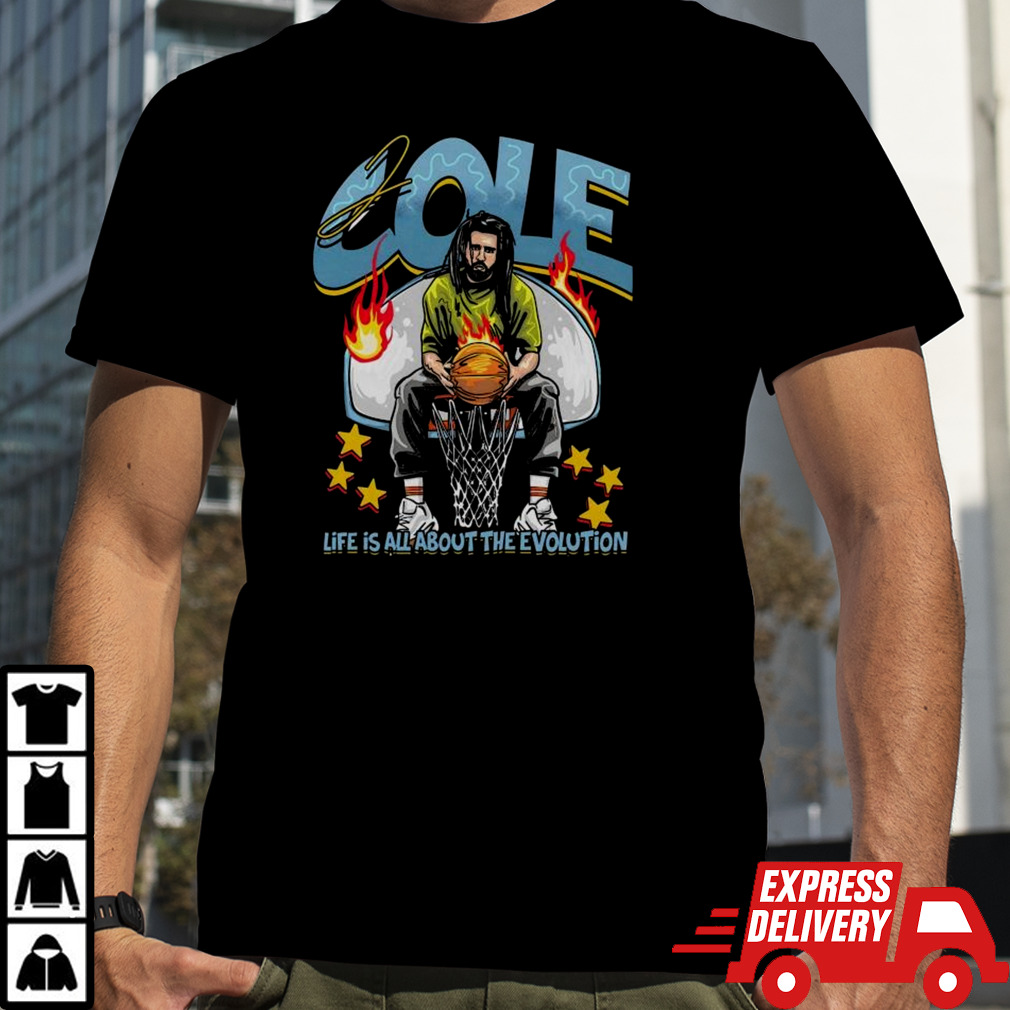 J. Cole Life Is All About The Evolution Graphic Shirt