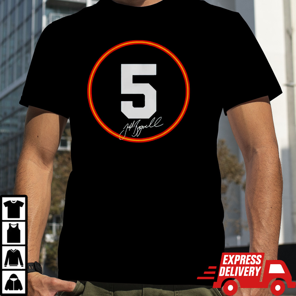 Jeff Bagwell Number Circle shirt