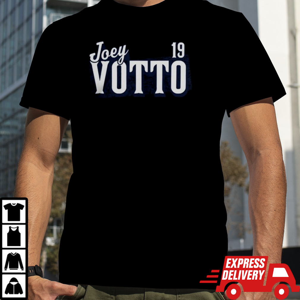 Joey Votto Speckle Toronto Team Font T-Shirt