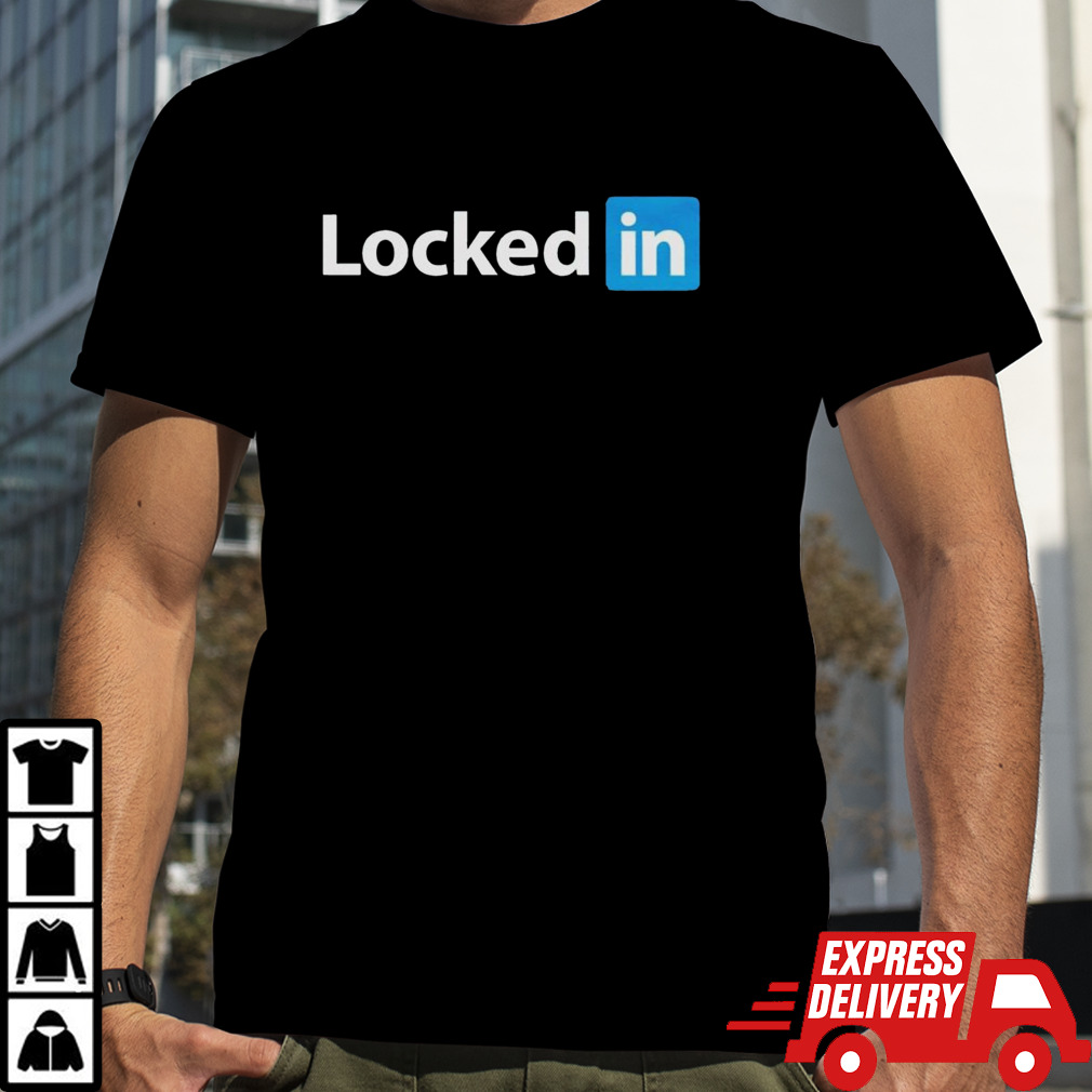 Lockedin logo shirt