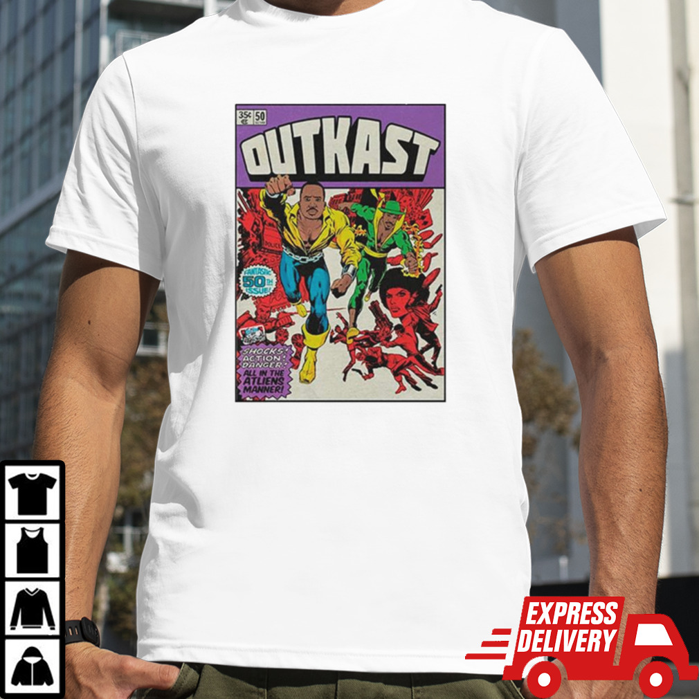 Outkast comic book poster shirt