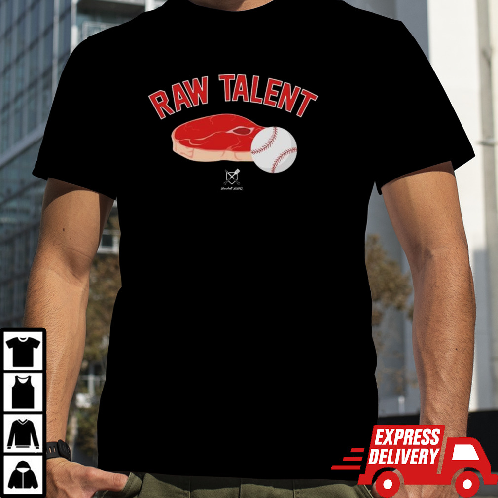 Raw Talent Baseball BBQ Shirt