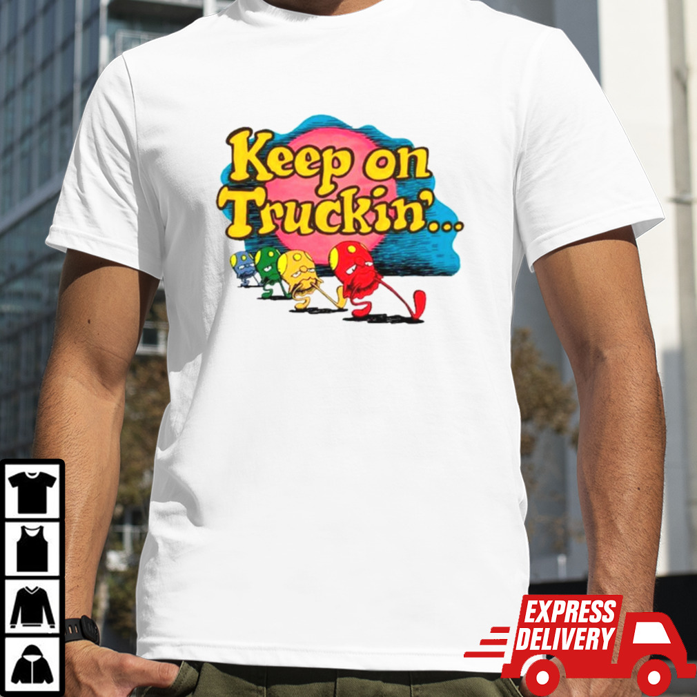 Toedscool keep on truckin’ shirt