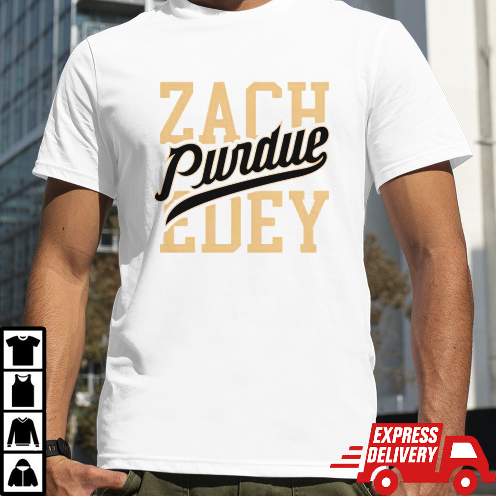 Vintage Zach Edey Purdue NCAA Shirt