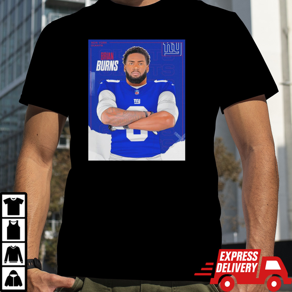 Brian Burns 8 New York Giants shirt