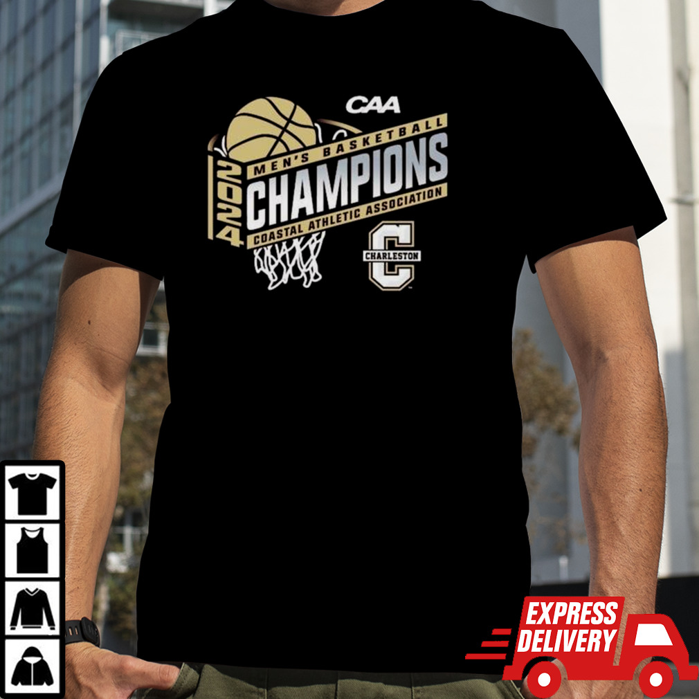 Charleston Cougars 2024 CAA Men’s Basketball Conference Tournament Champions Shirt