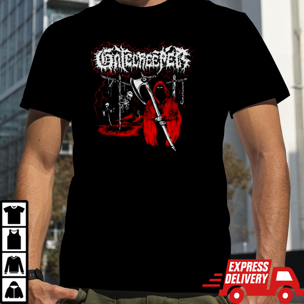 Closed Casket Activities Gatecreeper Reaper New Shirt