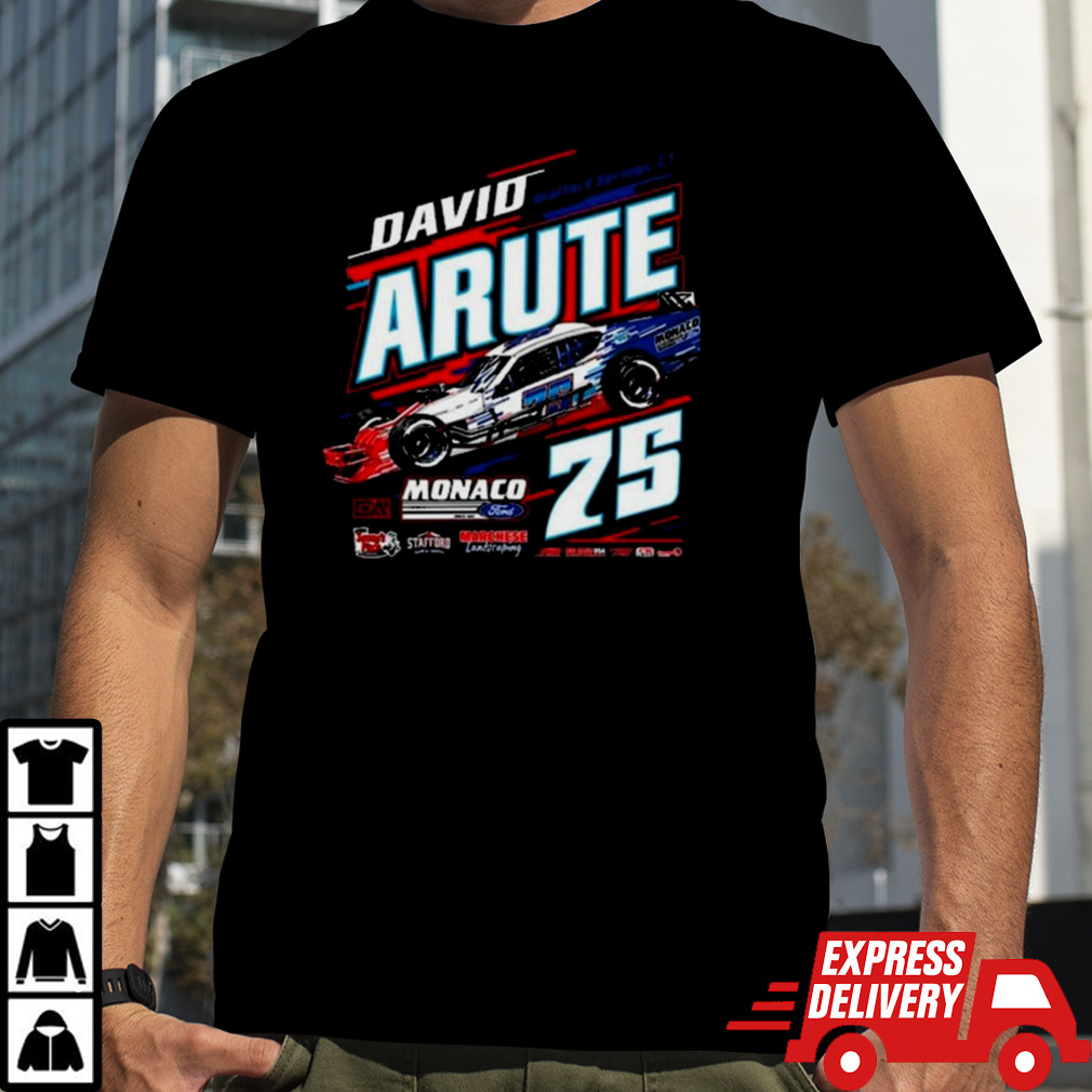 David Arute #75 Stafford Springs, Ct Shirt