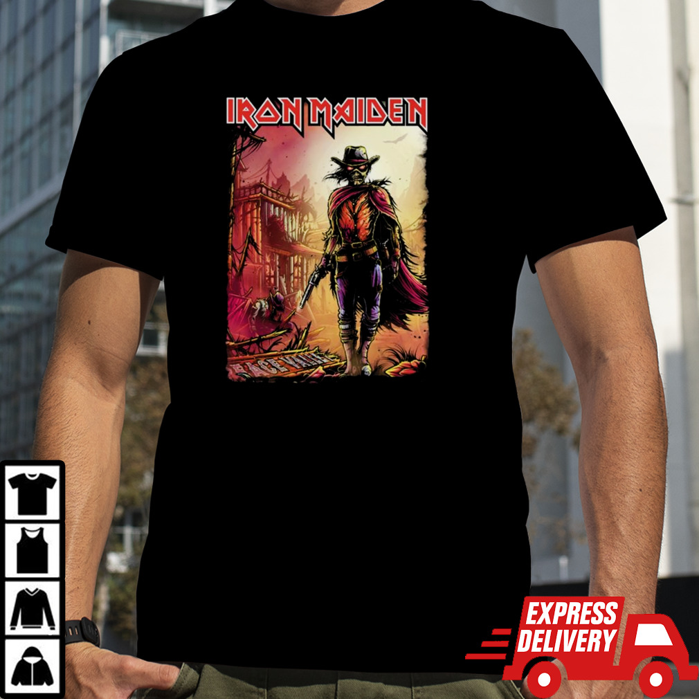 Iron Maiden Piece Of Mind Graphic Novel Stranger T-shirt