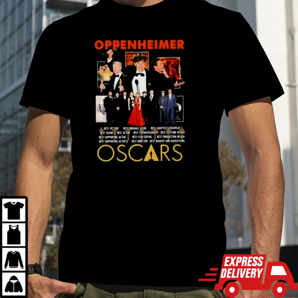 Oppenheimer Oscars 2024 Shirt