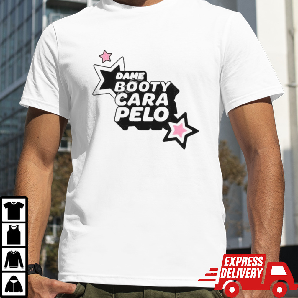 Planetamiko Dame Booty Cara Pelo Shirt